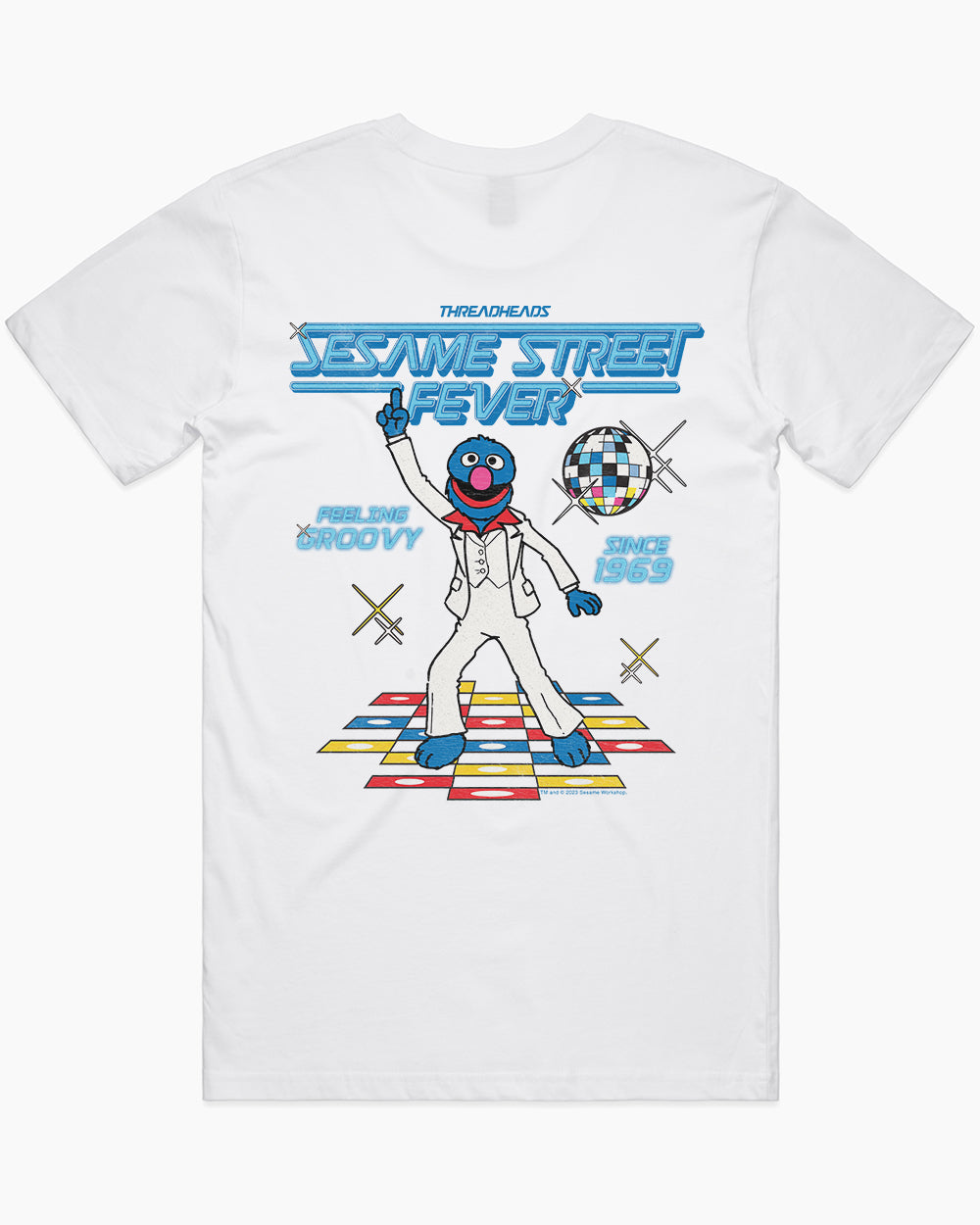Sesame Street Fever T-Shirt Australia Online #colour_white