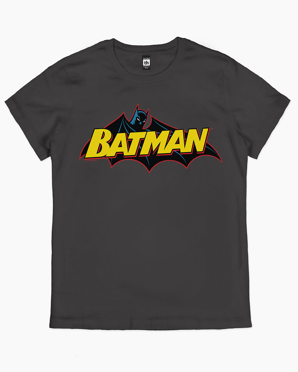 Bat Cape Logo T-Shirt Australia Online #colour_coal