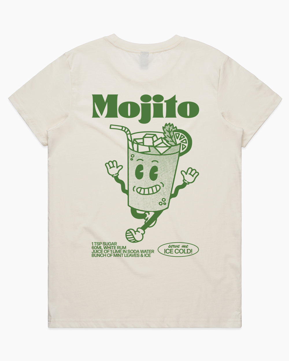Mojito T-Shirt Australia Online #colour_natural