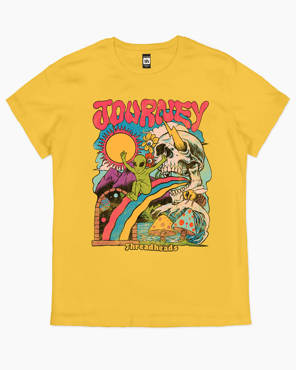 Journey T-Shirt Australia Online #colour_yellow