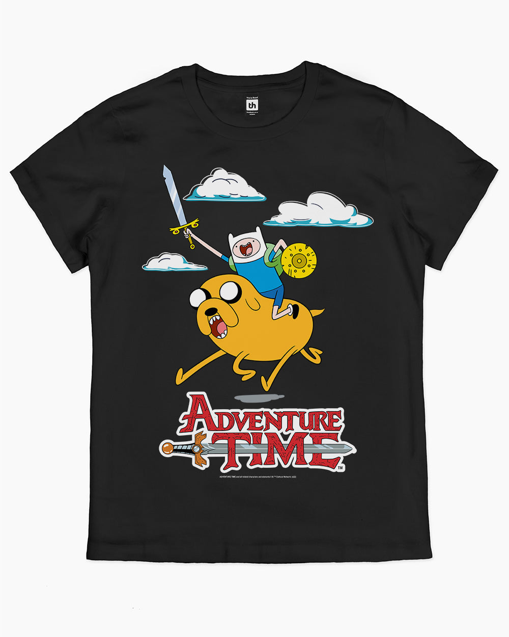 Adventure Time T-Shirt Australia Online #colour_black