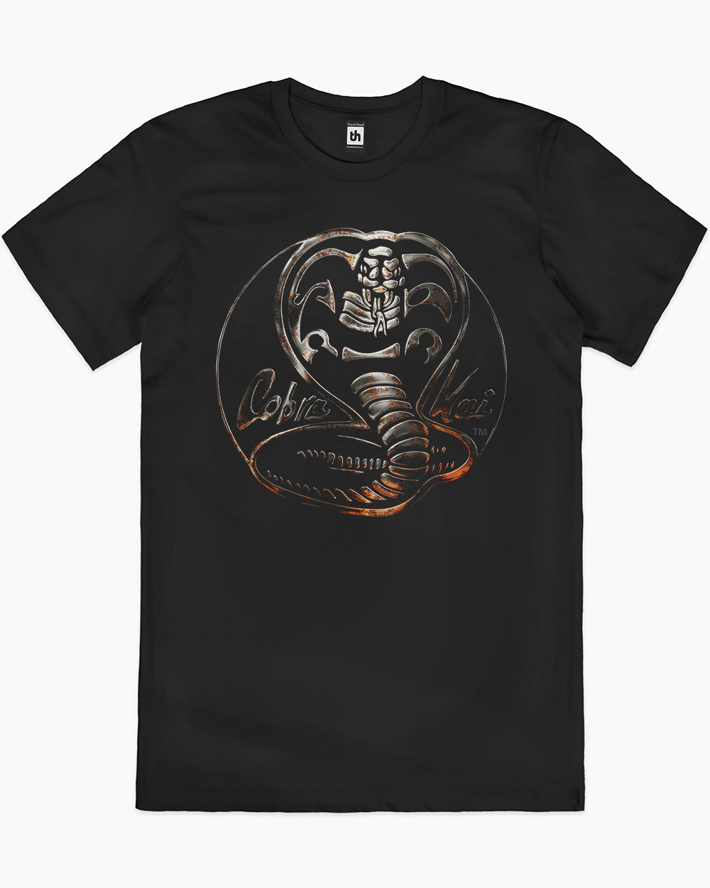Cobra Kai Steel T-Shirt Australia Online #colour_black