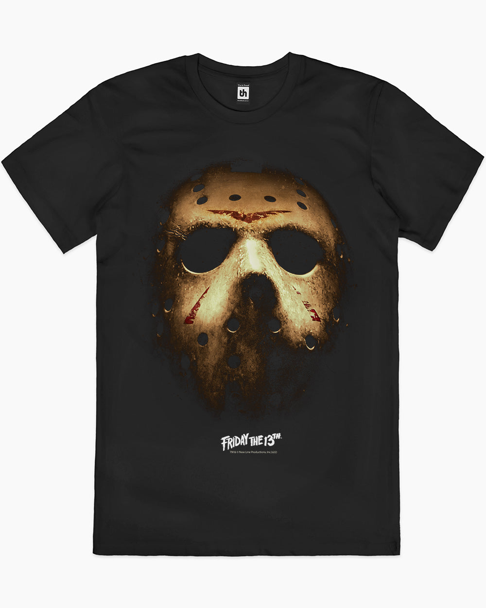 Friday The 13th-Mask T-Shirt Australia Online #colour_black