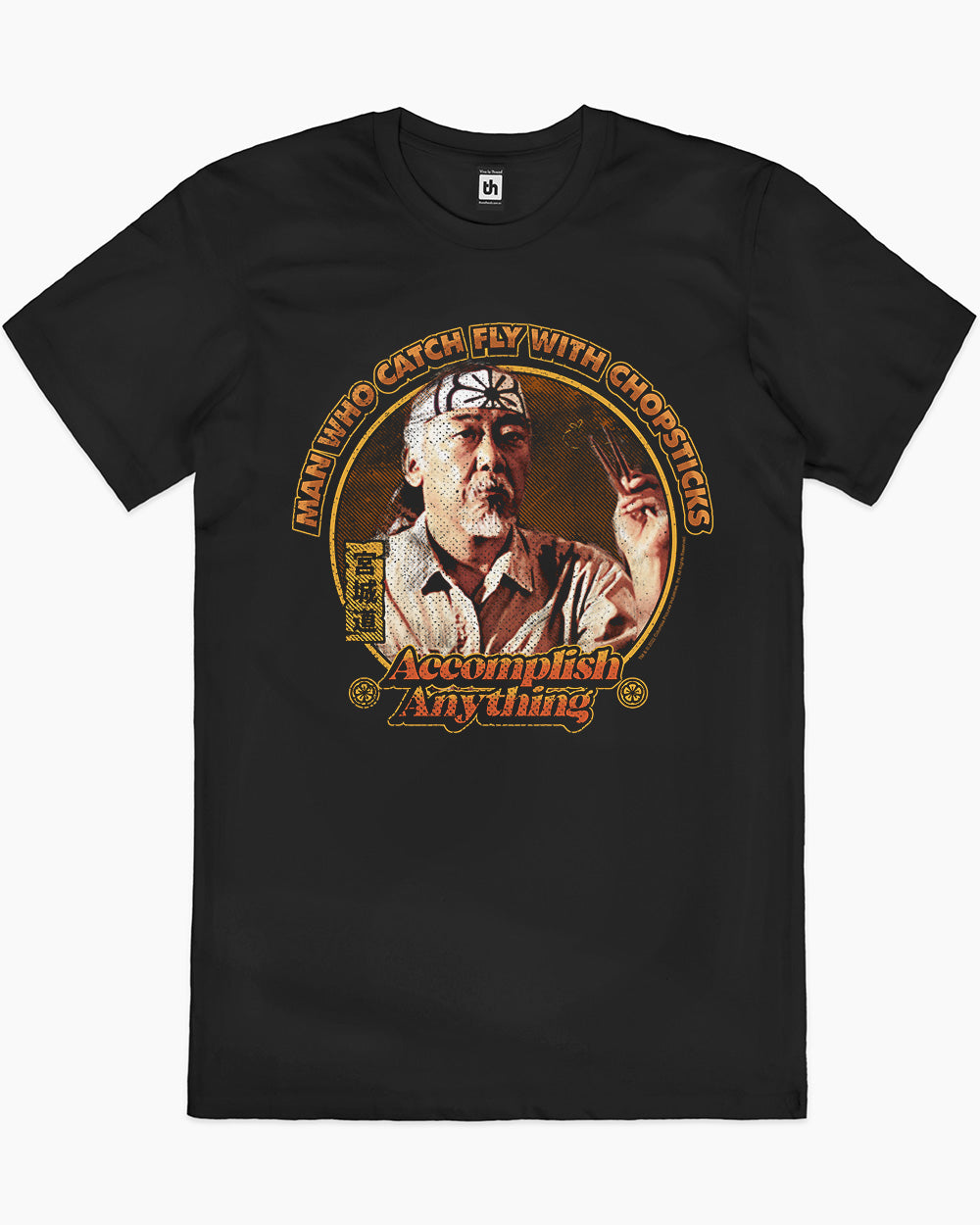 Man Who Catch Fly With Chopsticks T-Shirt | Official Karate Kid Merch ...