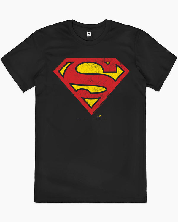 DC Coics Herren Superan Logo T-Shirt DC Coics Herren Superan Logo T-Shirt