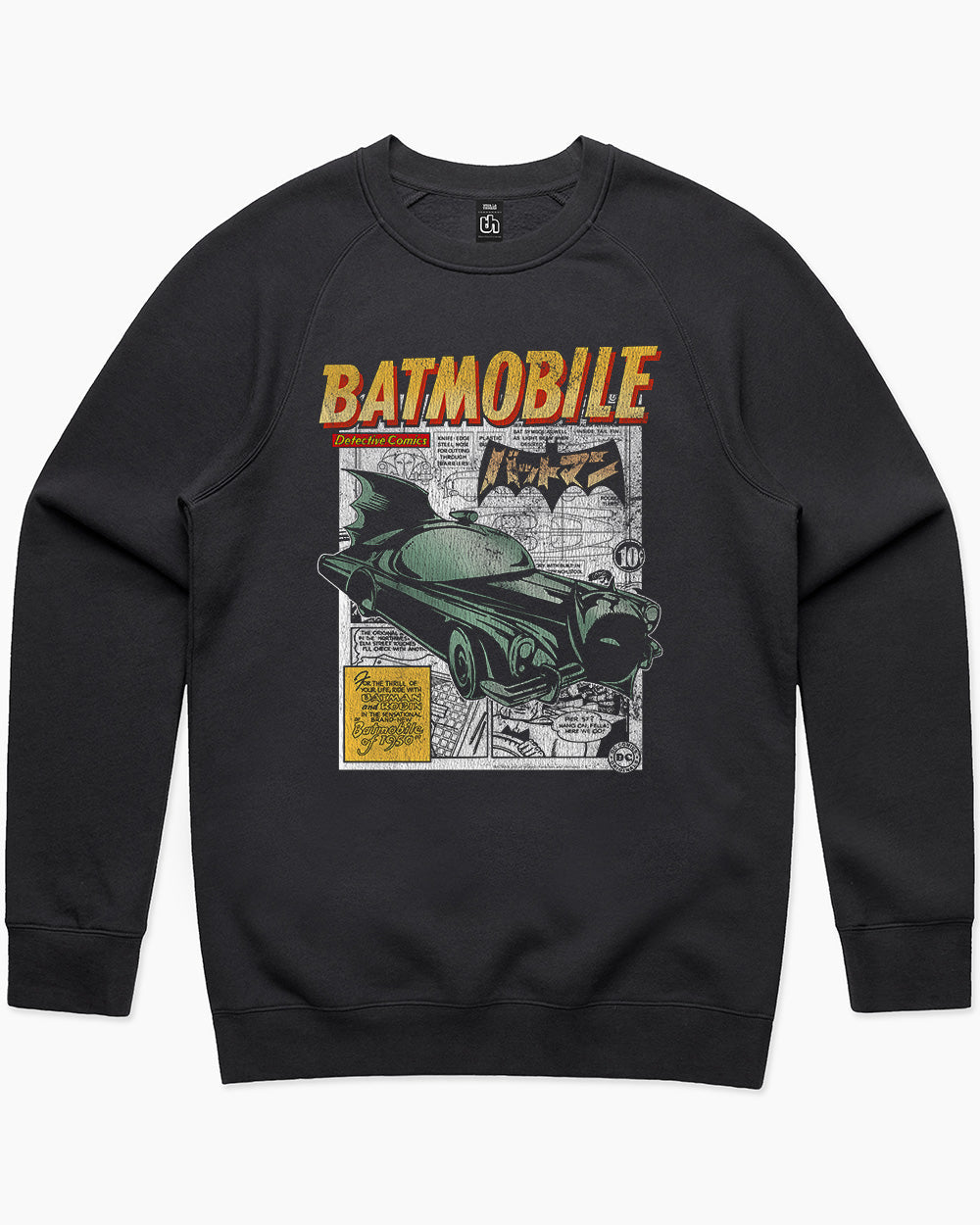 The Batmobile Sweater Australia Online #colour_black
