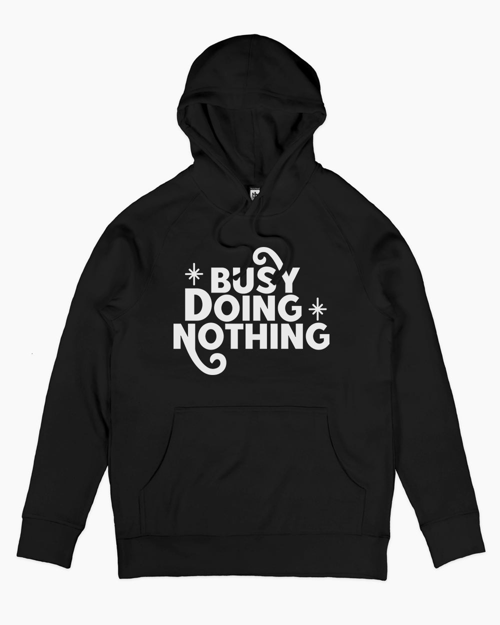 Busy Doing Nothing Hoodie Australia Online #colour_black