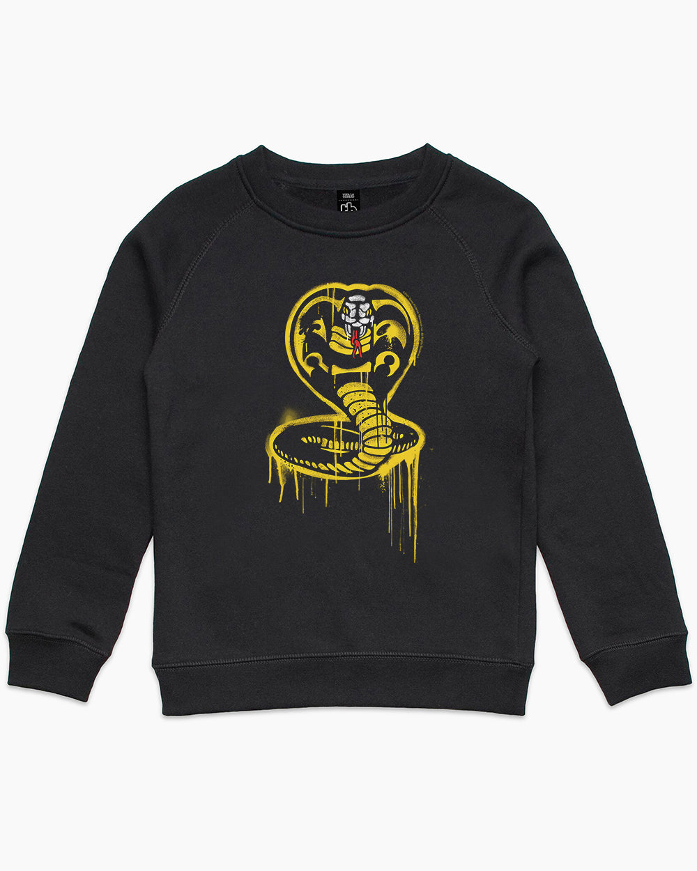 Cobra Kai Drip Logo Kids Sweater Australia Online #colour_black