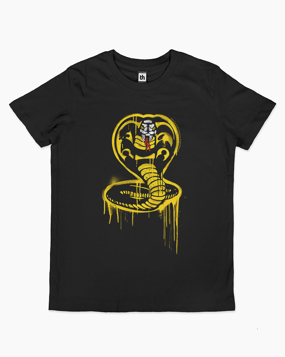 Cobra Kai Drip Logo Kids T-Shirt Australia Online #colour_black