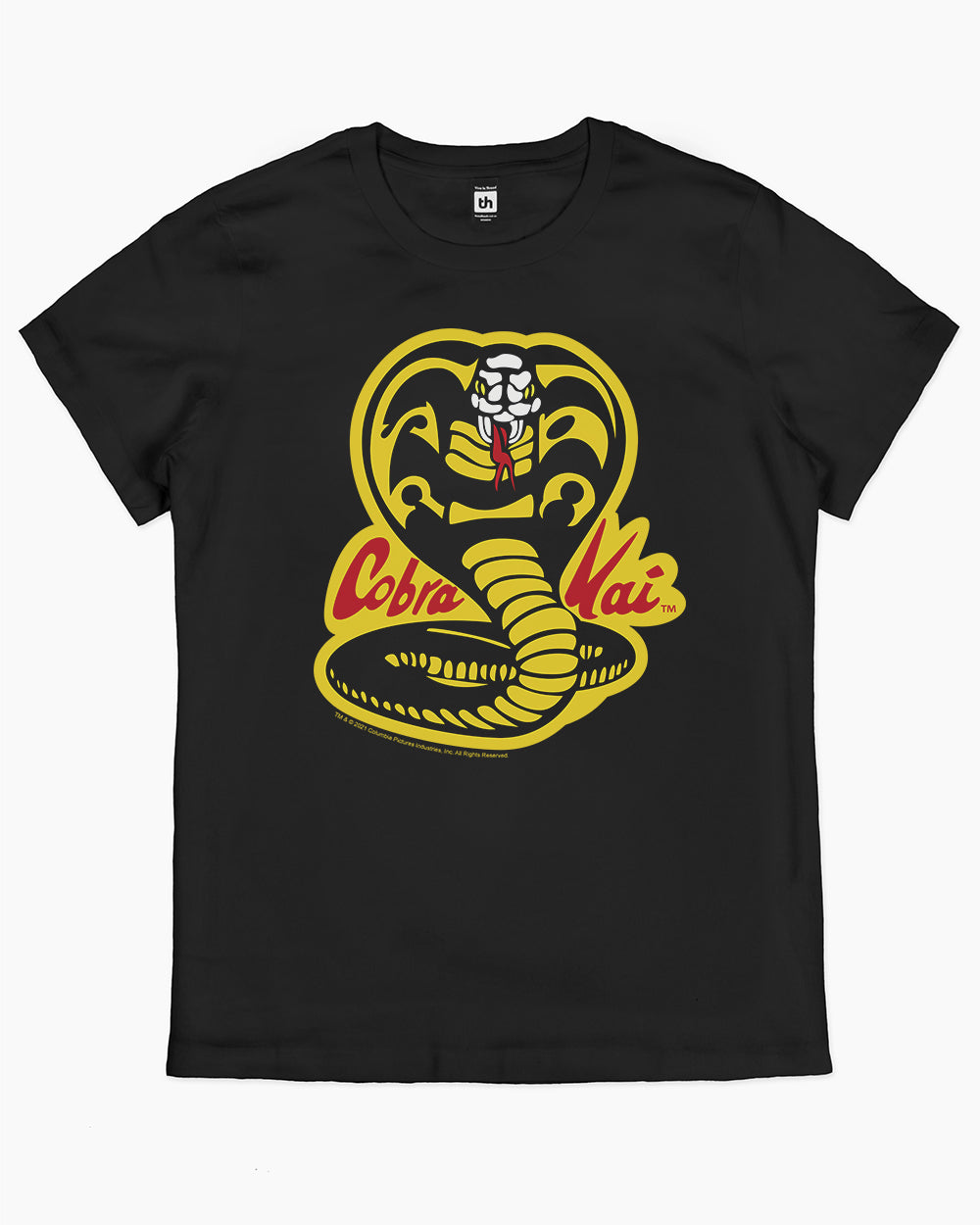 Cobra Kai Logo T-Shirt Australia Online #colour_black