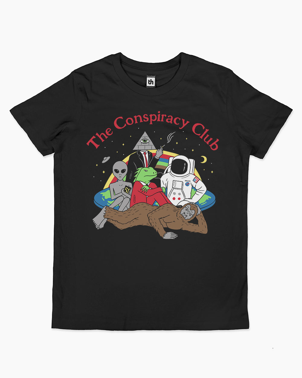 The Conspiracy Club Kids T-Shirt Australia Online #colour_black