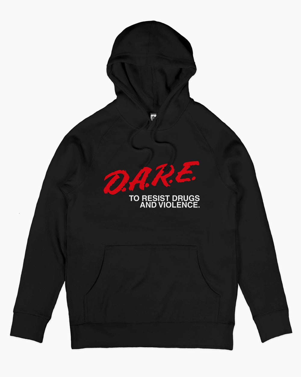 DARE to Resist Drugs and Violence Hoodie Australia Online #colour_black