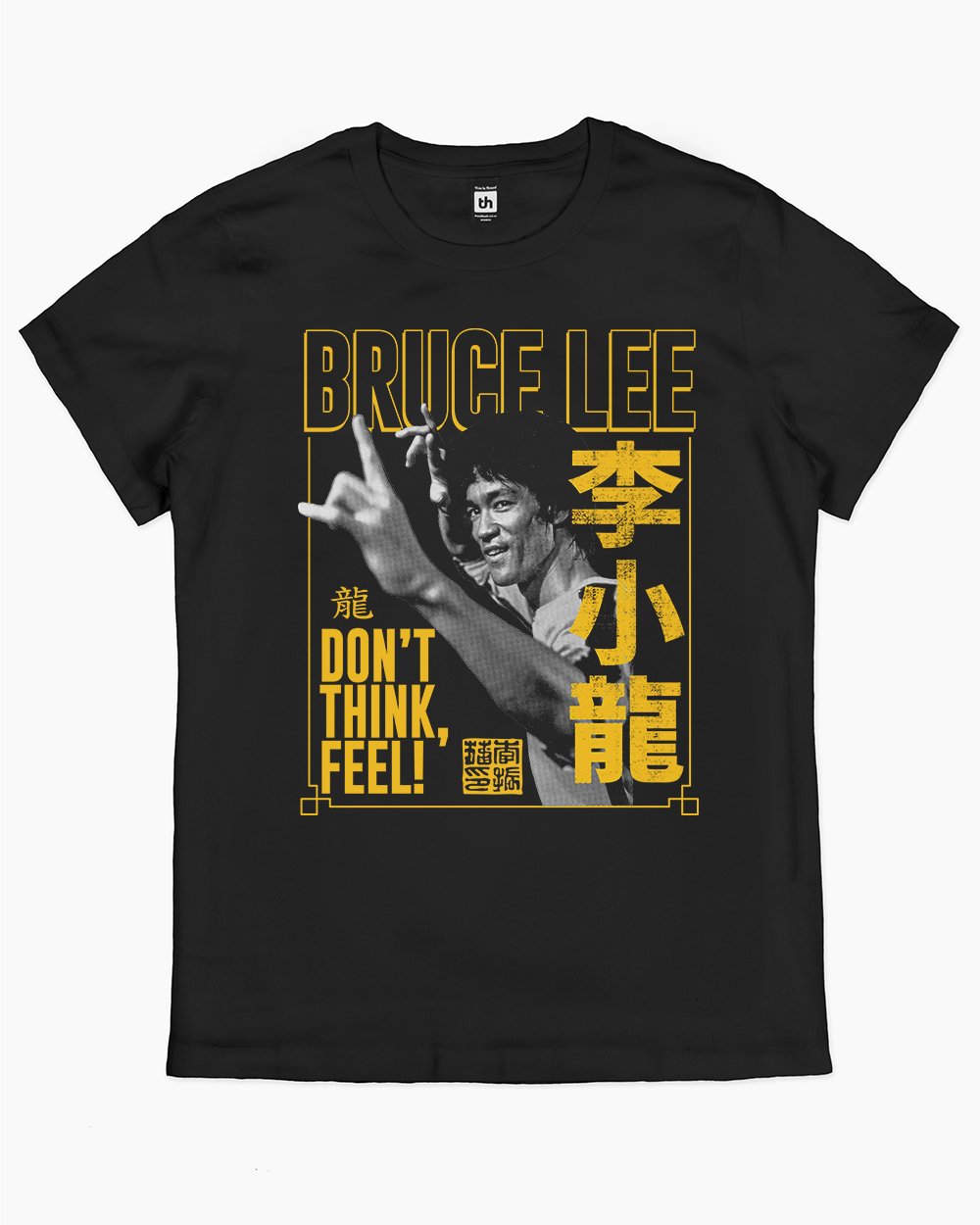 Don't Think, Feel T-Shirt Australia Online #colour_black