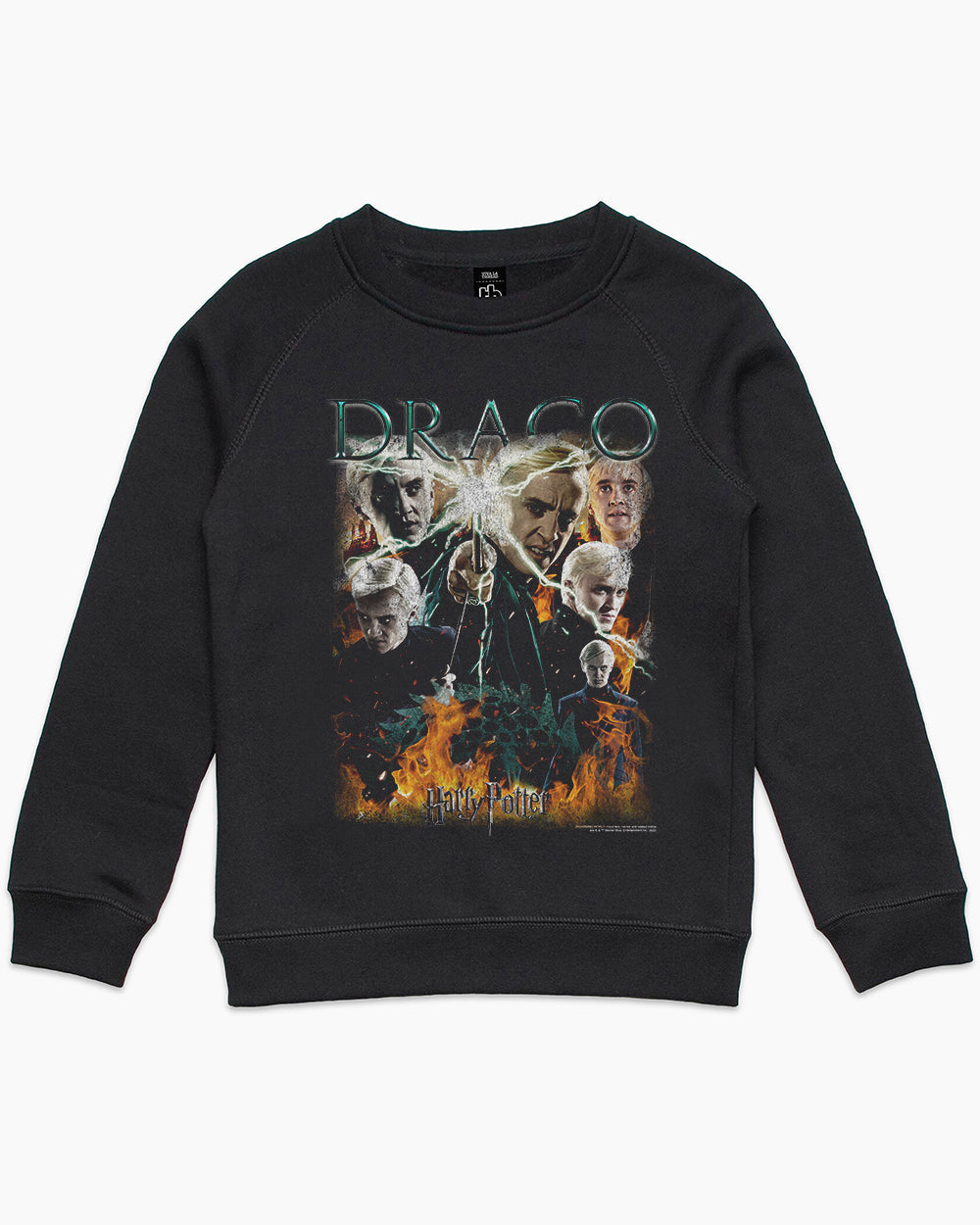 Draco Vintage Kids Sweater Australia Online #colour_black