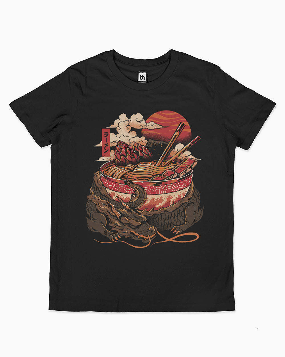 Dragon's Ramen Kids T-Shirt | Japan Aesthetic Kids T-Shirt Australia