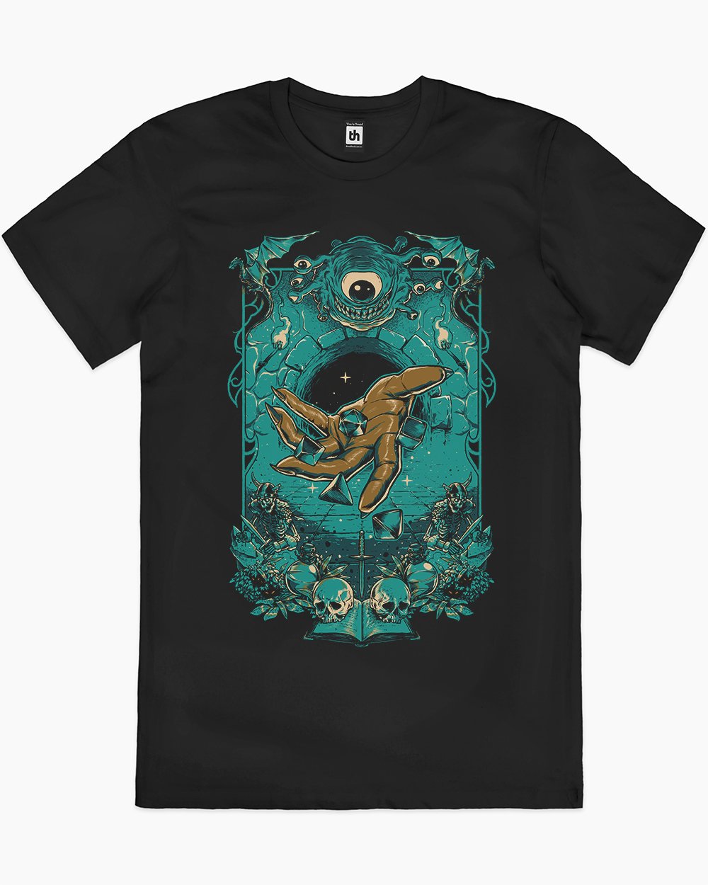 Dungeon Master T-Shirt Australia Online #colour_black