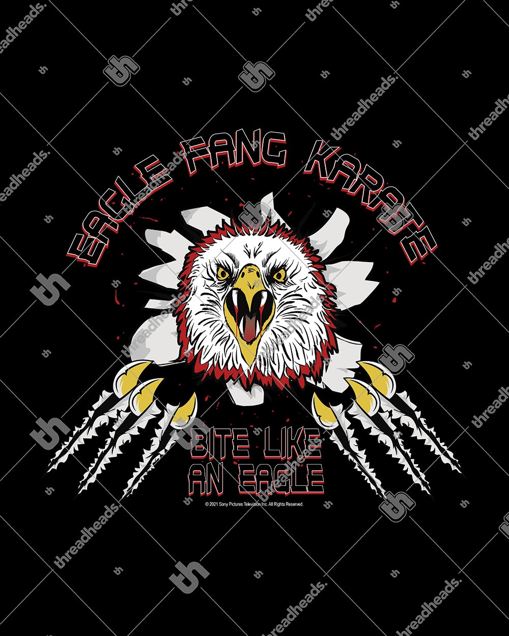 Eagle Fang Bite Like an Eagle Hoodie Australia Online #colour_black