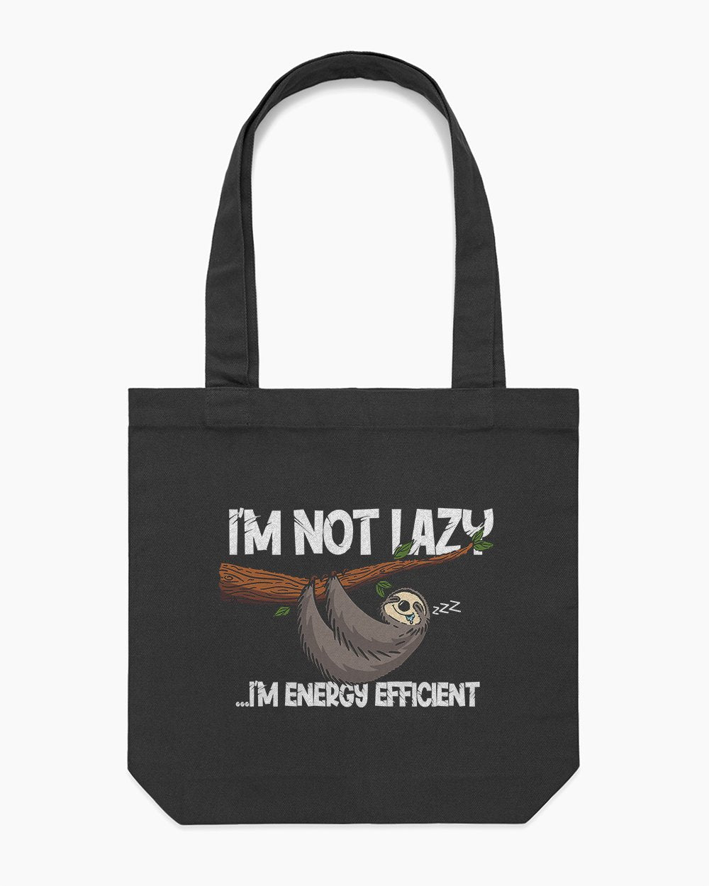 Energy Efficient Sloth Tote Bag Australia Online #colour_