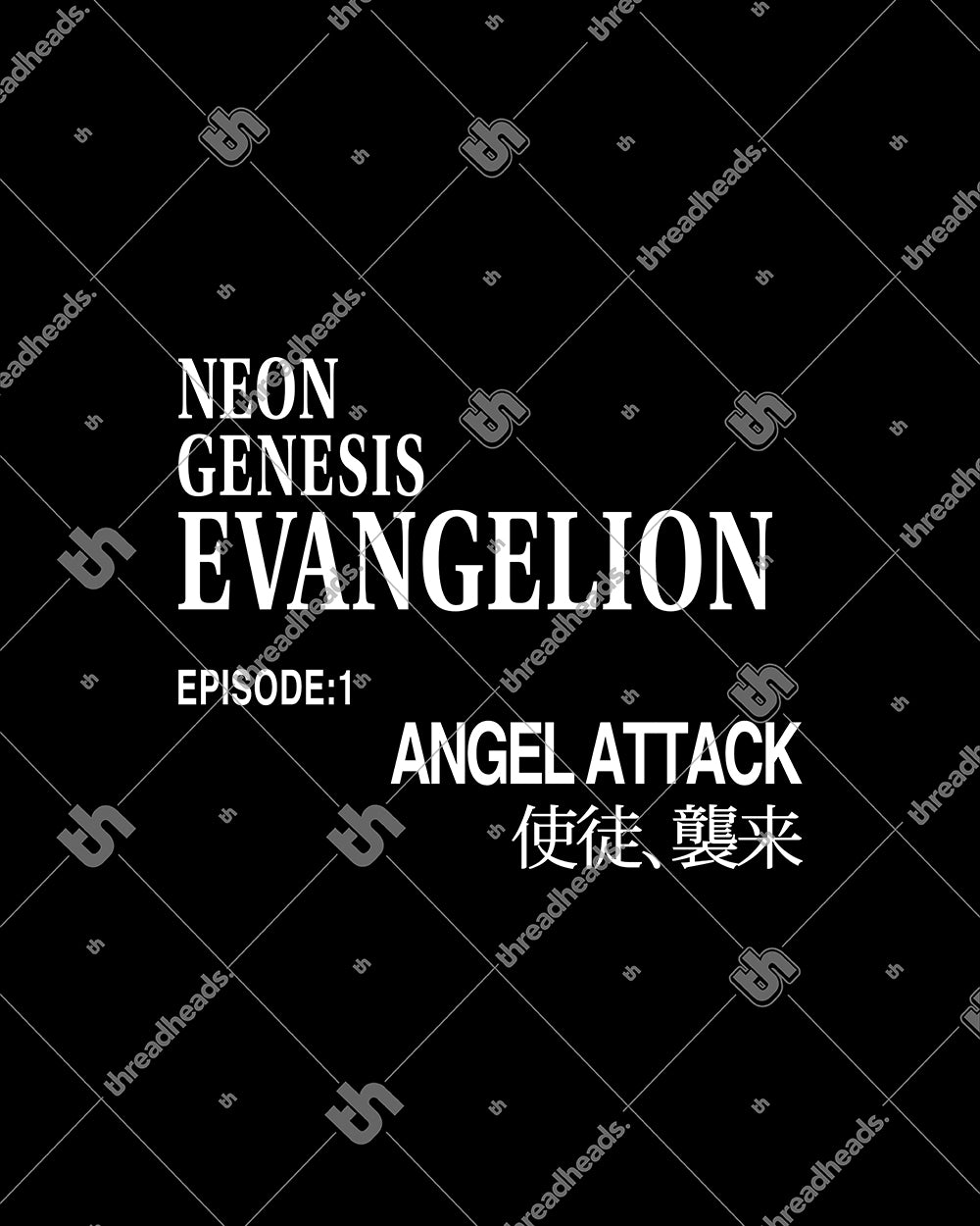 Evangelion Episode 1 Sweater Australia Online #colour_black