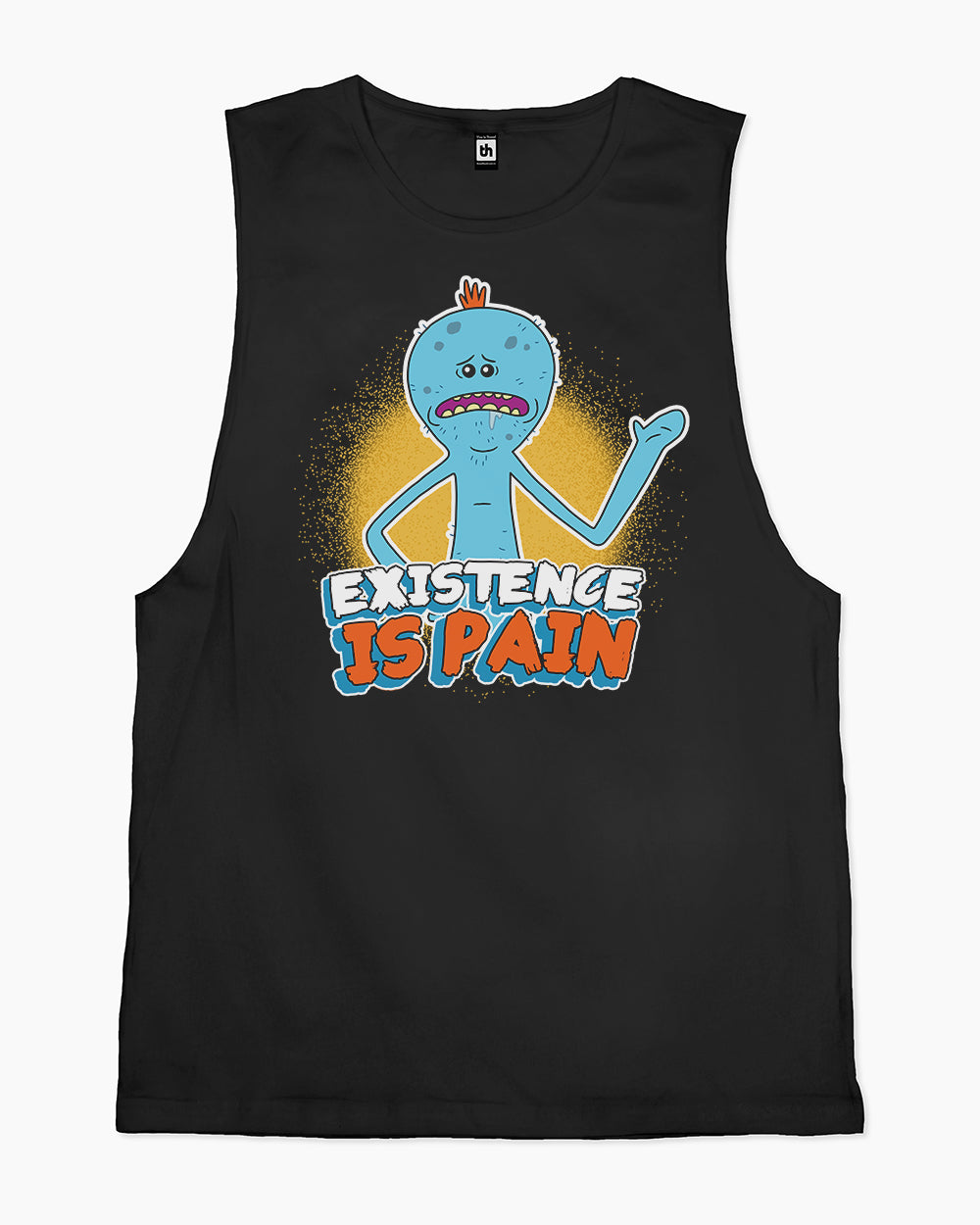 Existence is Pain Tank Australia Online #colour_black