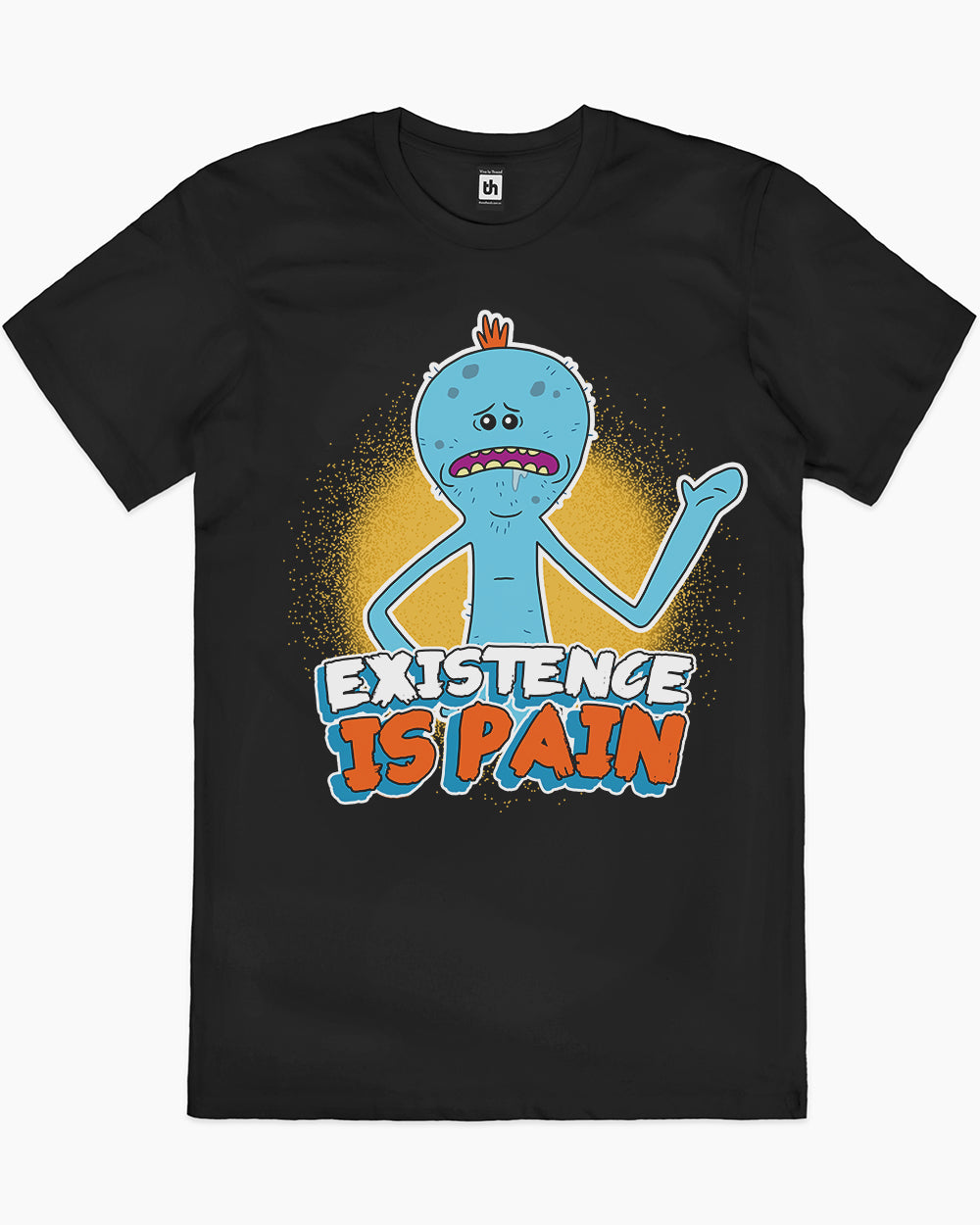 Existence is Pain T-Shirt Australia Online #colour_black