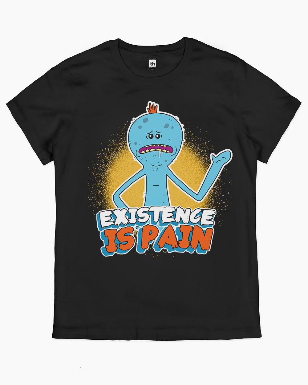 Existence is Pain T-Shirt Australia Online #colour_black