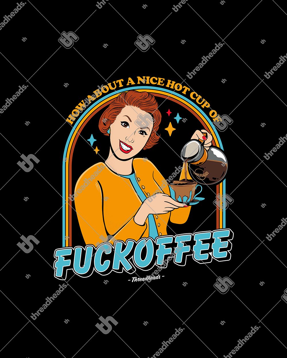 Fuckoffee Tote Bag Australia Online #colour_black