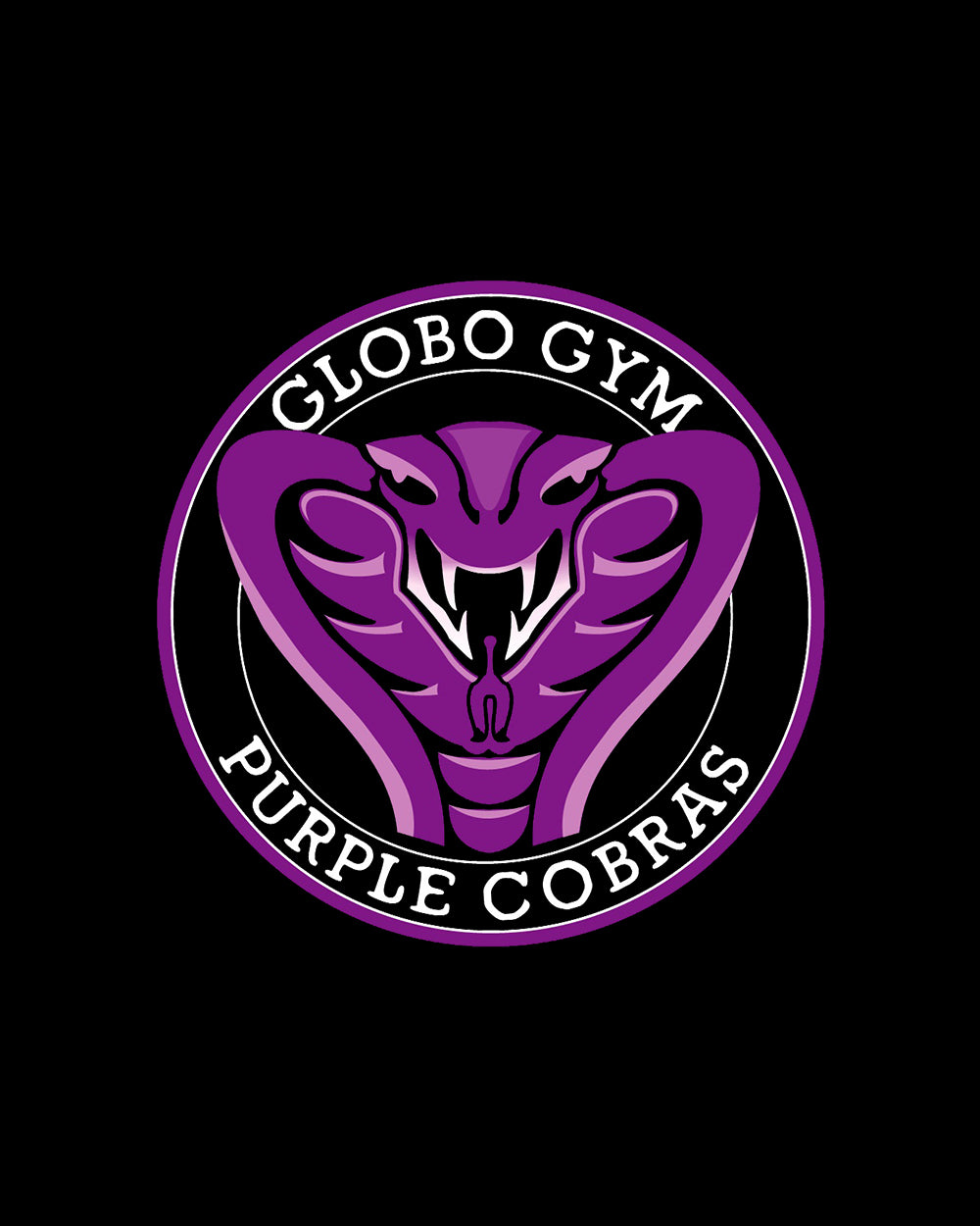 Globo Gym Purple Cobras Tank Australia Online #colour_black