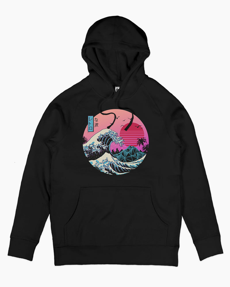 The Great Retro Wave Hoodie | Official Vincent Trinidad Art Merch ...