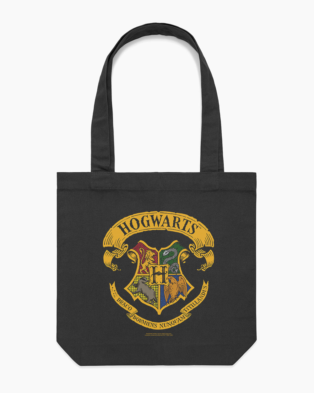 Hogwarts Crest Tote Bag Australia Online #colour_black