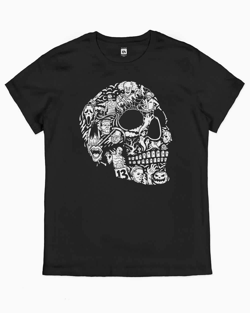 Horroween T-Shirt Australia Online #colour_black
