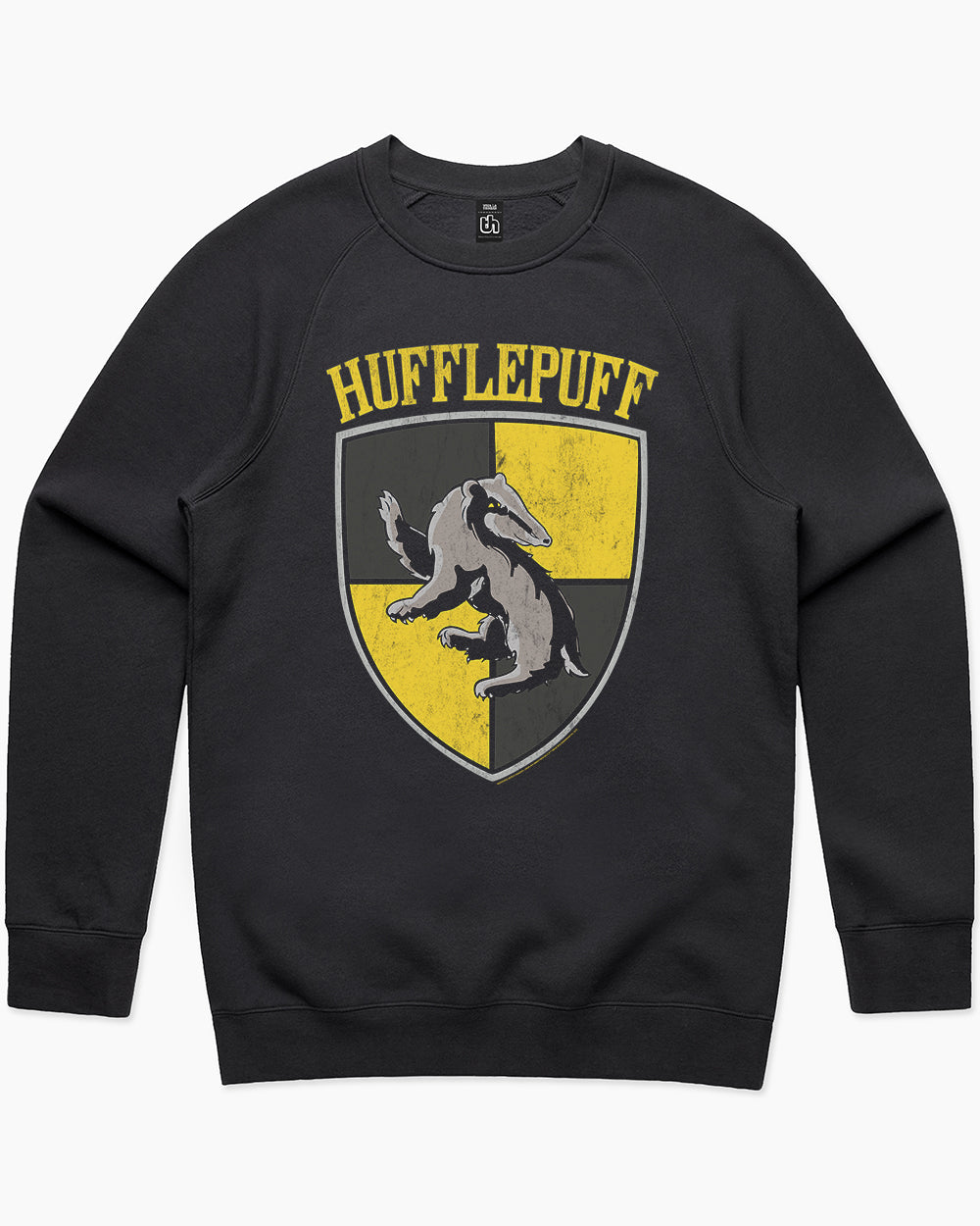 Hufflepuff Crest Sweater Australia Online #colour_black