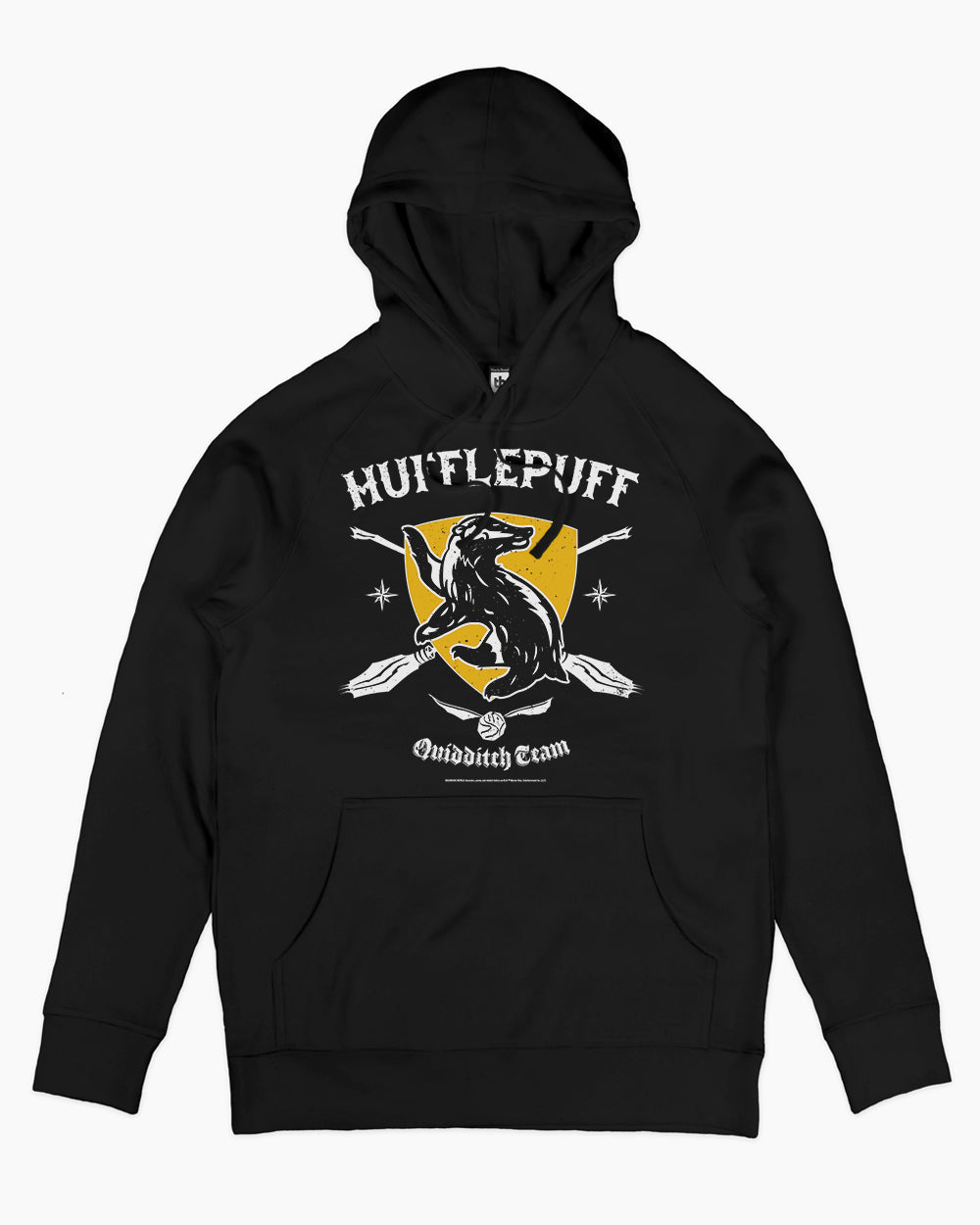 Hufflepuff Quidditch Team Hoodie Australia Online #colour_black
