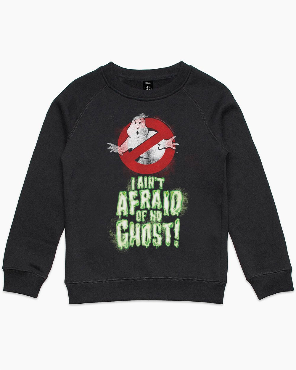 I Ain't Afraid of No Ghost Kids Sweater Australia Online #colour_black
