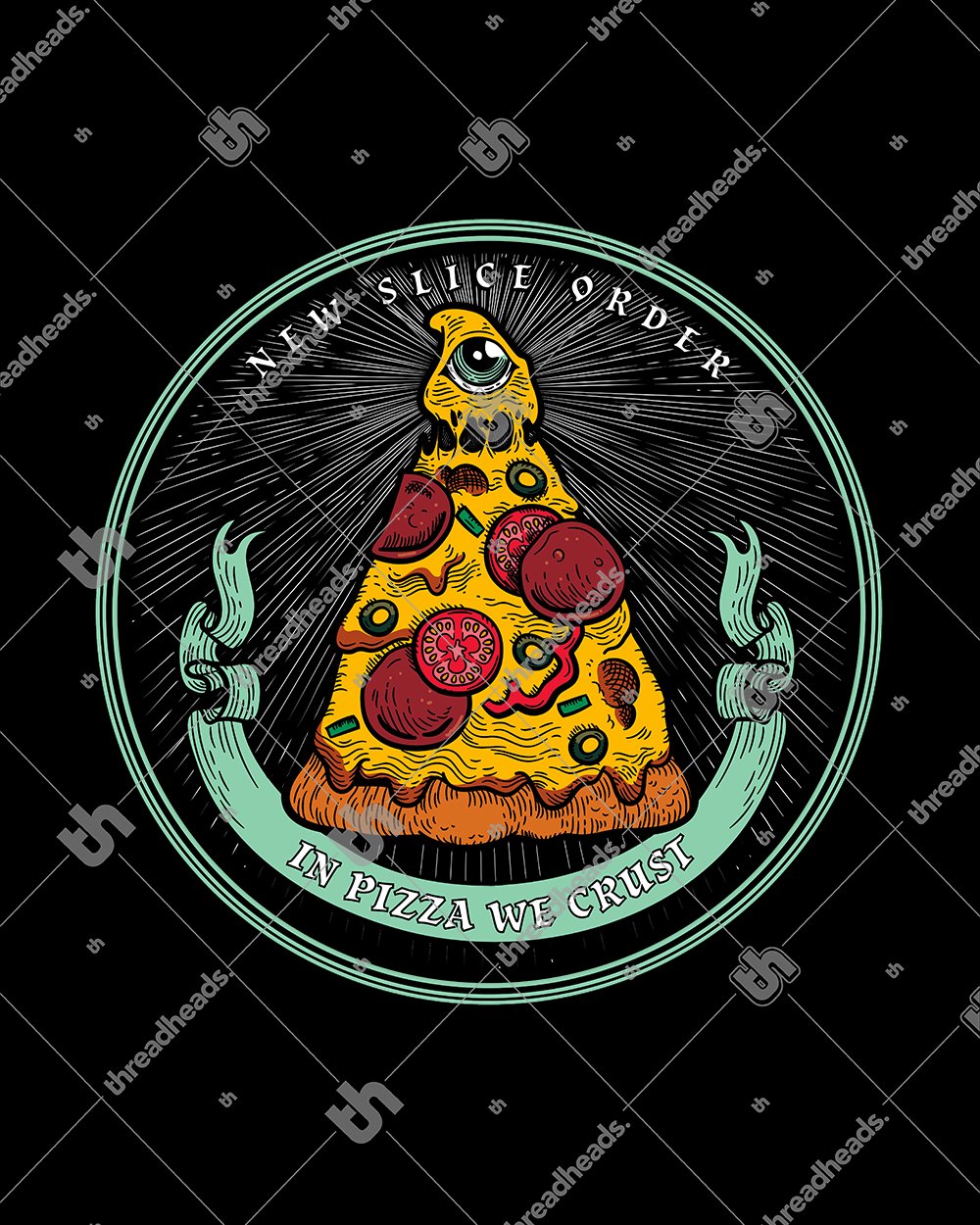 In Pizza We Crust Hoodie Australia Online #colour_black