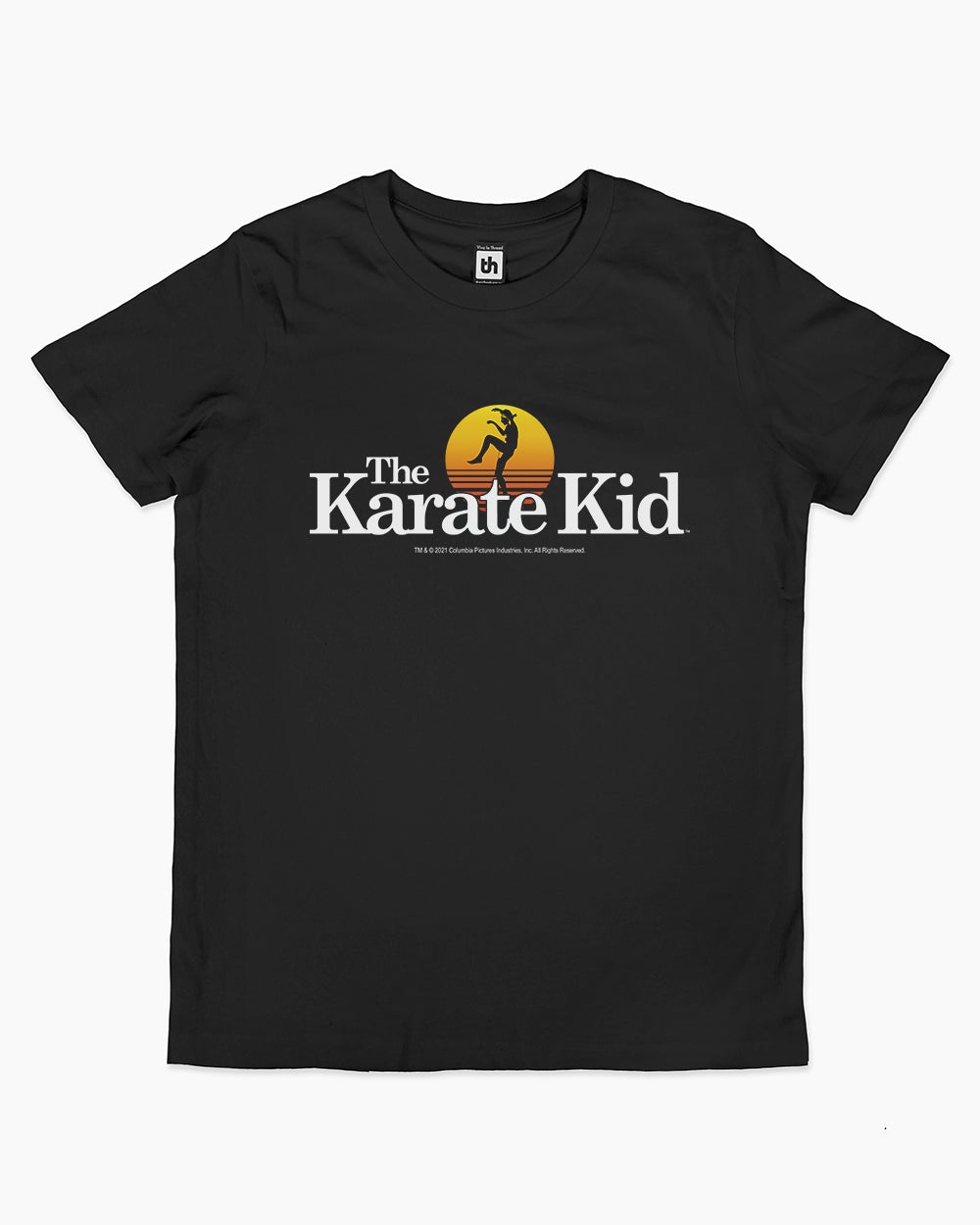 Karate Kid Logo Kids T-Shirt Australia Online #colour_black