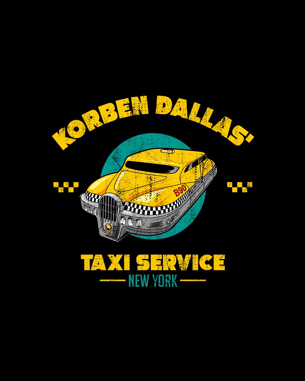 Korben Dallas' Taxi Service Tank Australia Online #colour_black