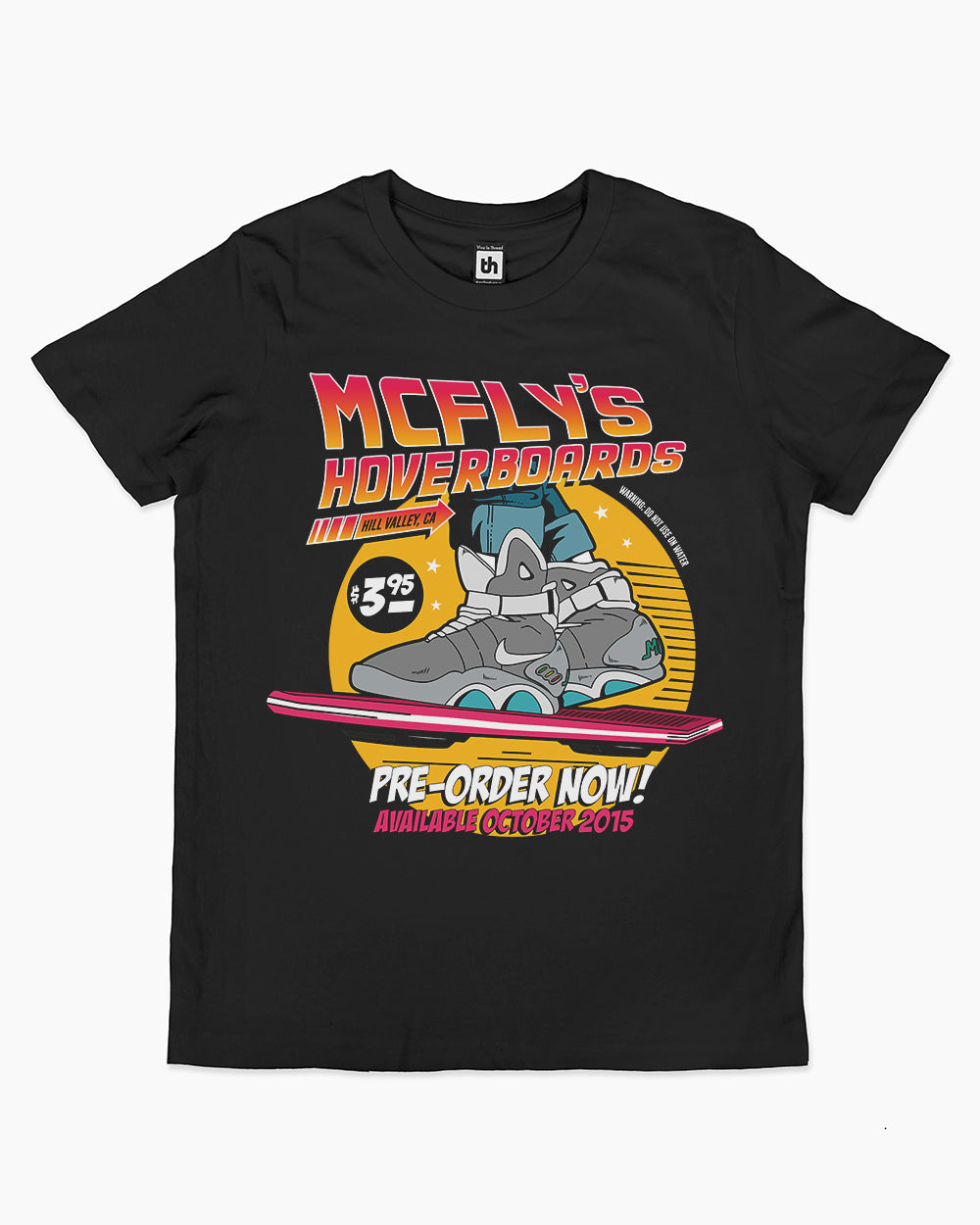 McFly's Hoverboards Kids T-Shirt Australia Online #colour_black