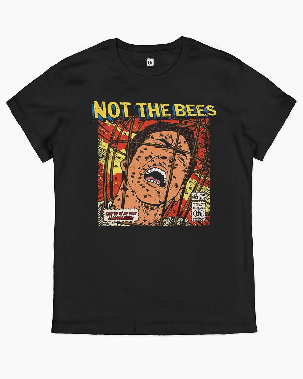 Not the Bees T-Shirt Australia Online #colour_black