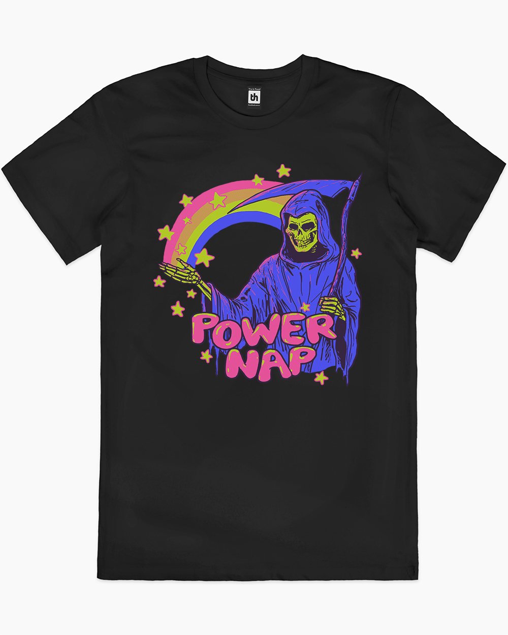 Power Nap T-Shirt Australia Online #colour_black