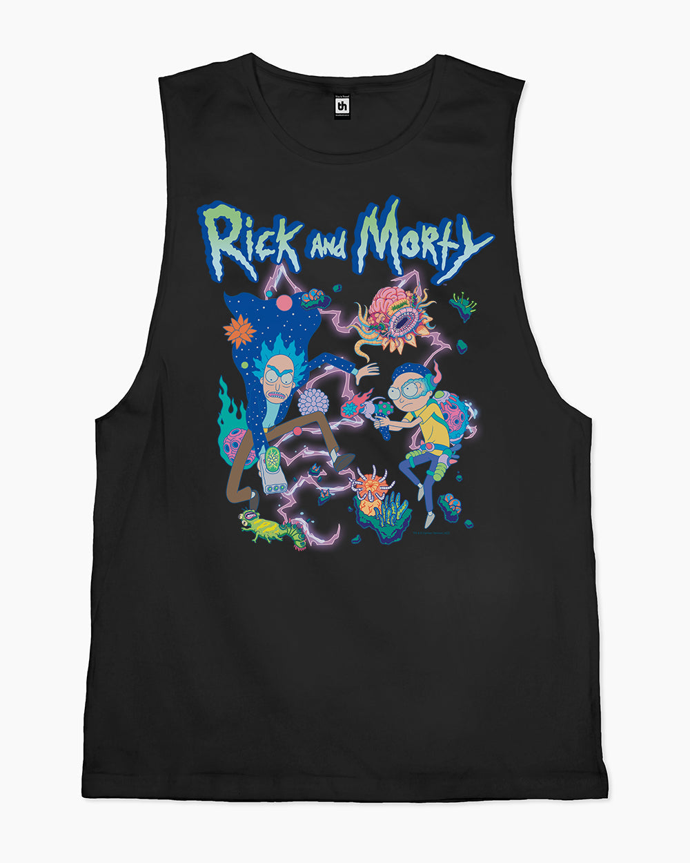Rick and Morty Creatures Tank Australia Online #colour_black