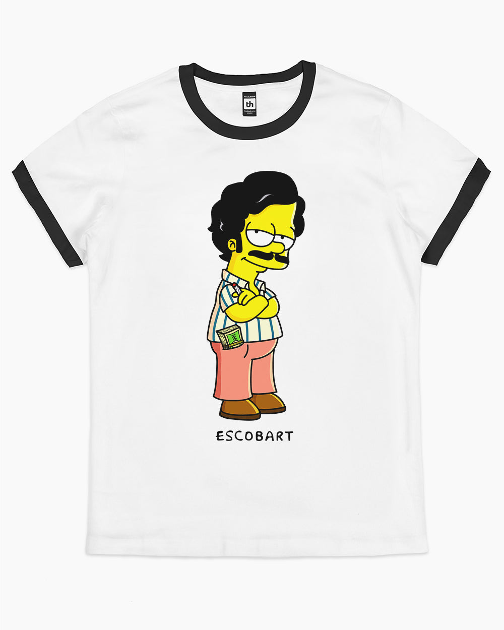 Escobart T-Shirt Australia Online #colour_black ringer