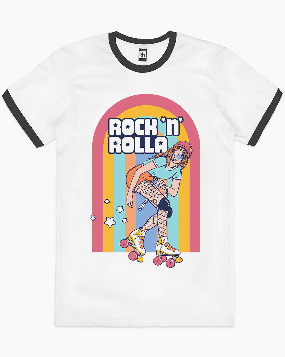 Rock N Rolla T-Shirt Australia Online #colour_black ringer