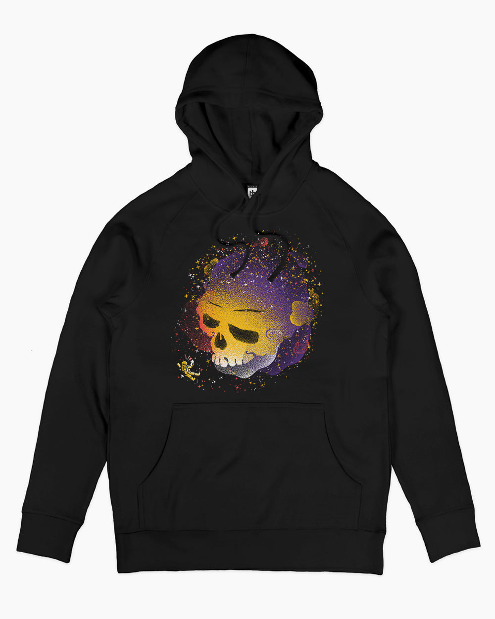 Skull Galaxy Hoodie Australia Online #colour_black