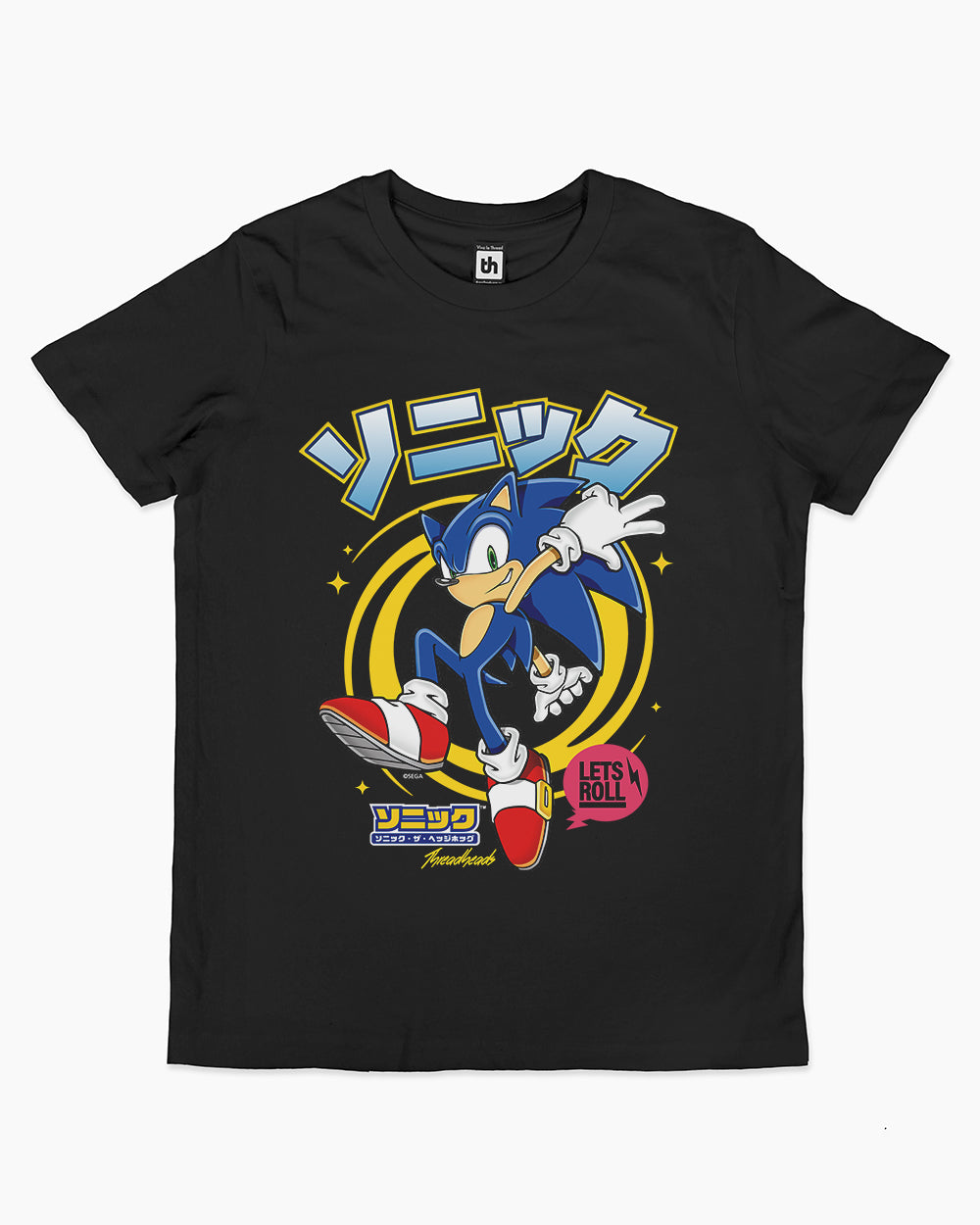 Sonic JP Kids T-Shirt Australia Online #colour_black