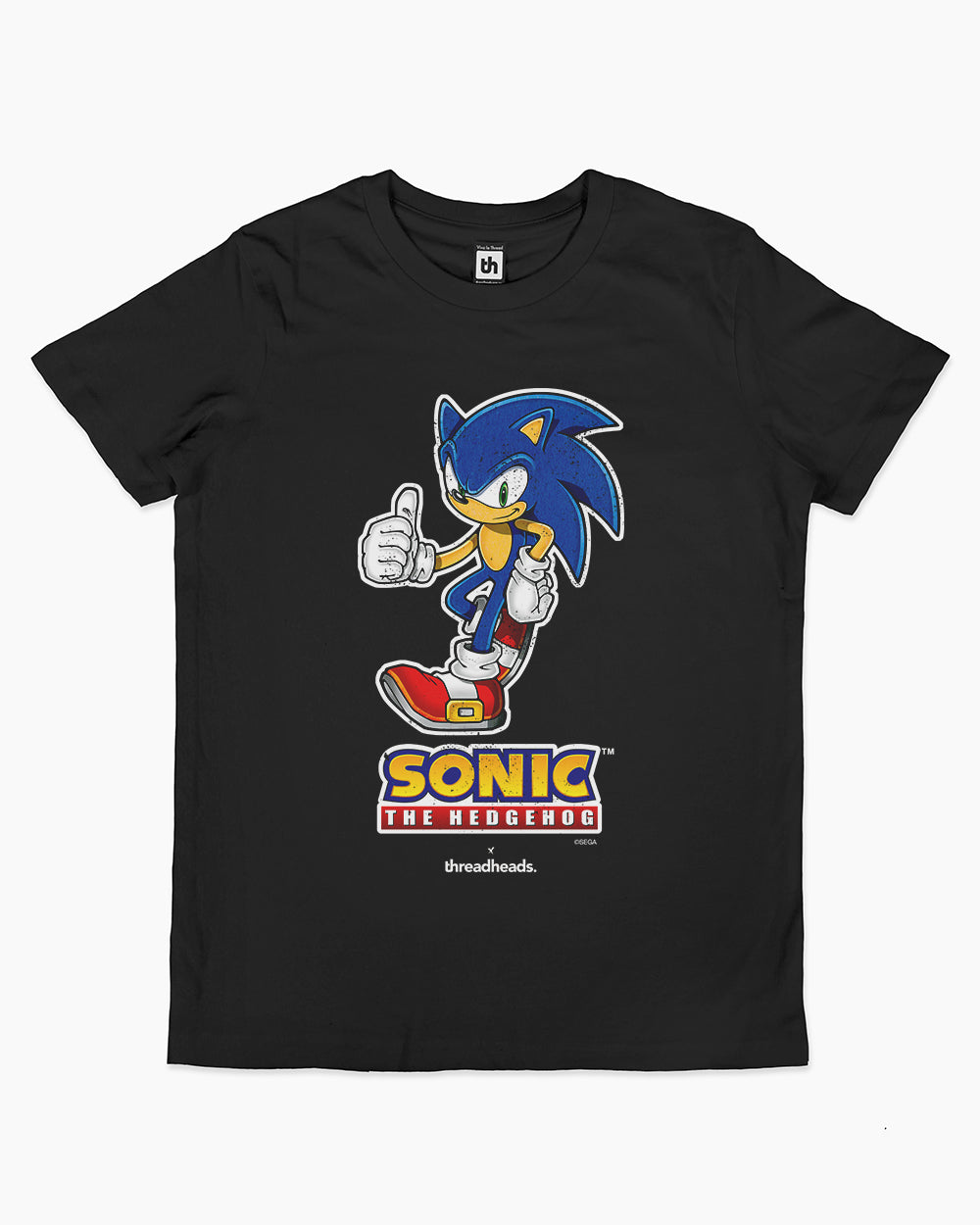 Sonic the Hedgehog Kids T-Shirt Australia Online #colour_black