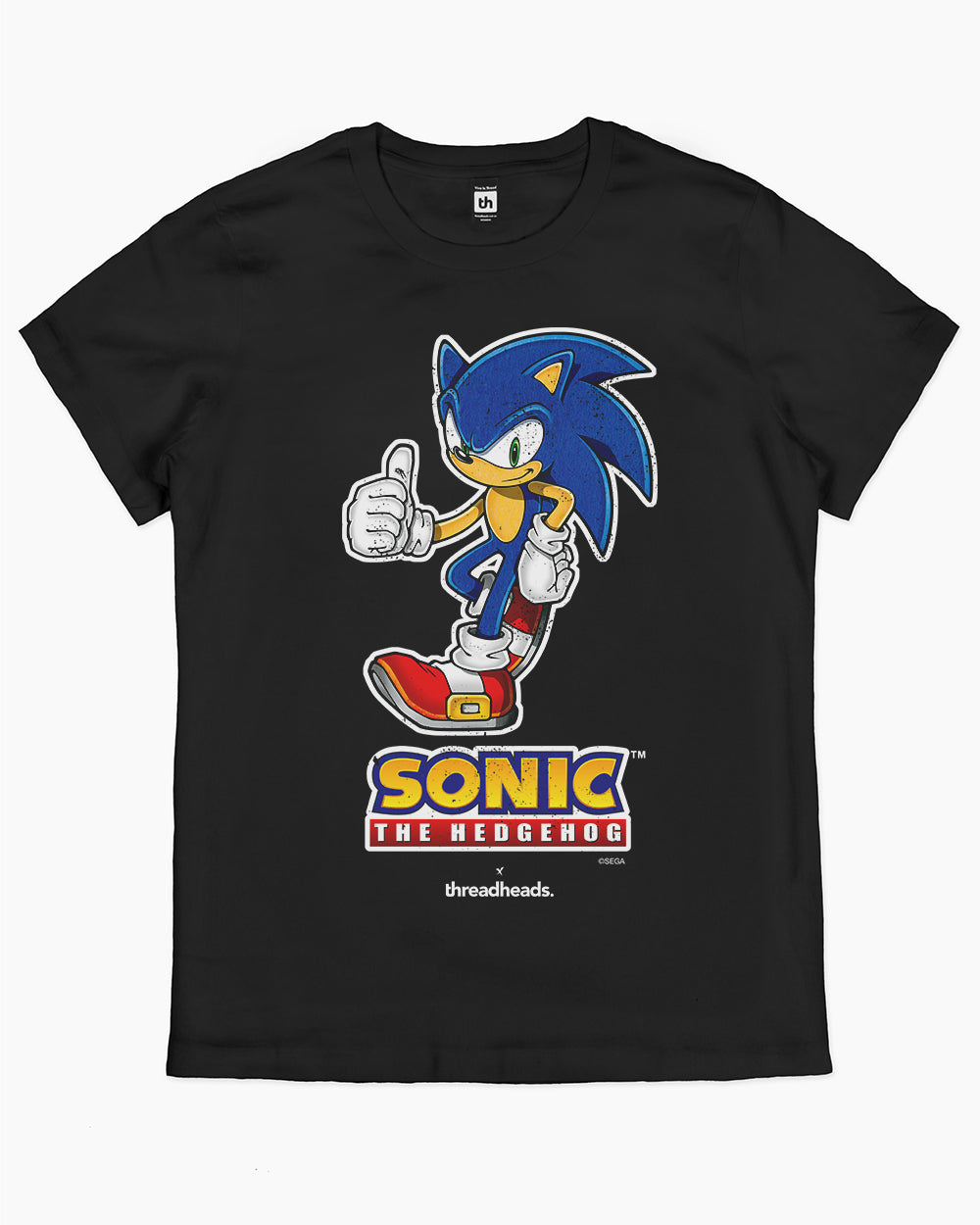Sonic the Hedgehog T-Shirt Australia Online #colour_black