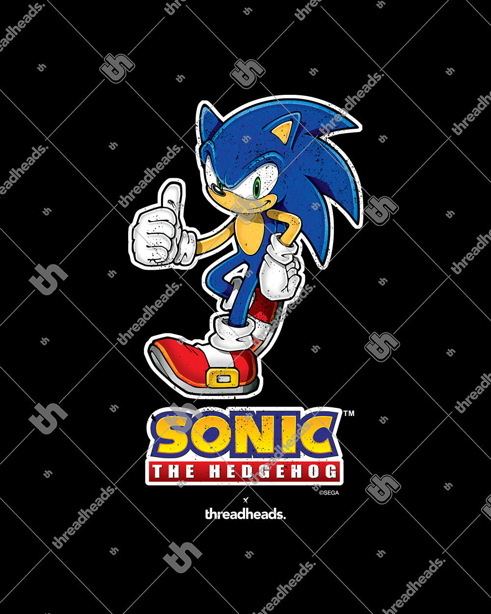 Sonic the Hedgehog T-Shirt Australia Online #colour_black