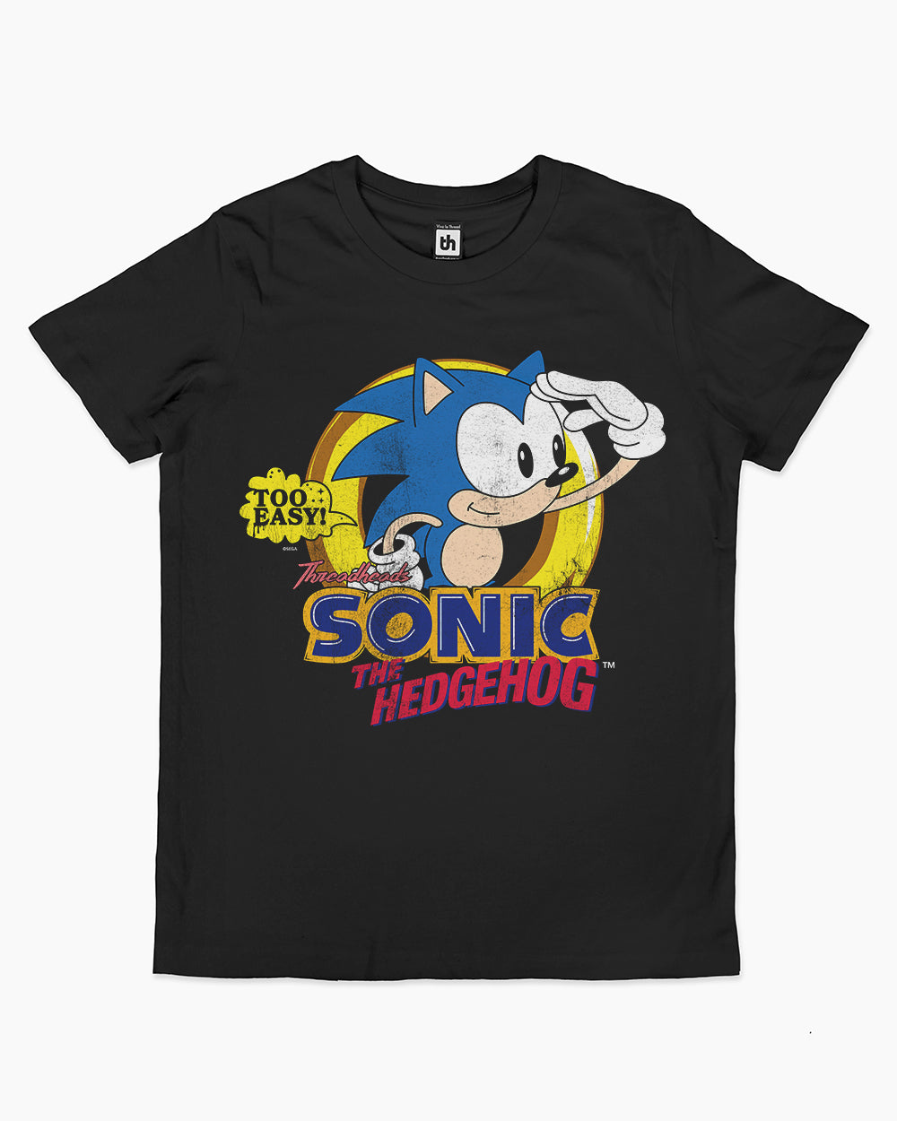 Sonic Too Easy Kids T-Shirt | Official Sonic the Hedgehog Merch ...