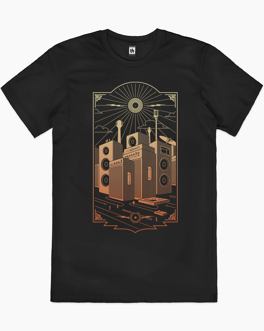 Sound City T-Shirt Australia Online #colour_black